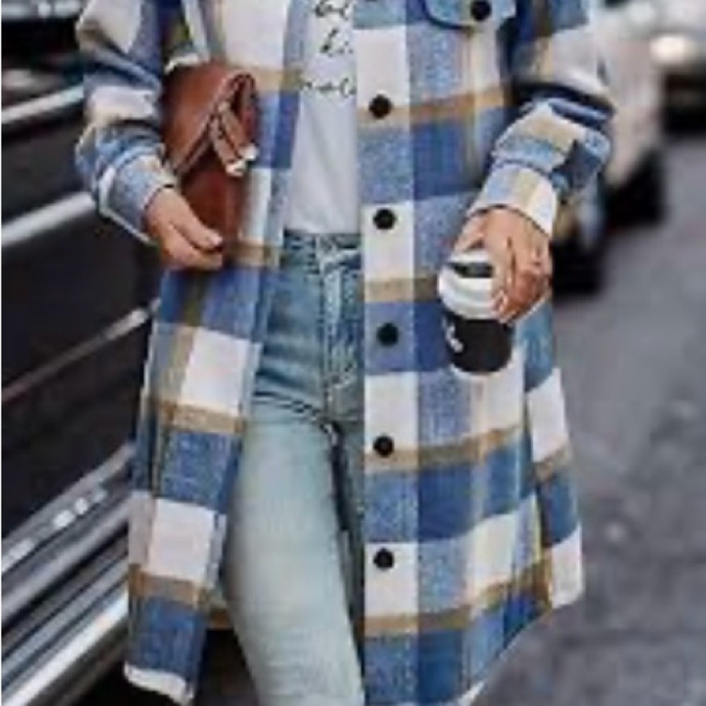 Calvin Klein Silver Lined Coat